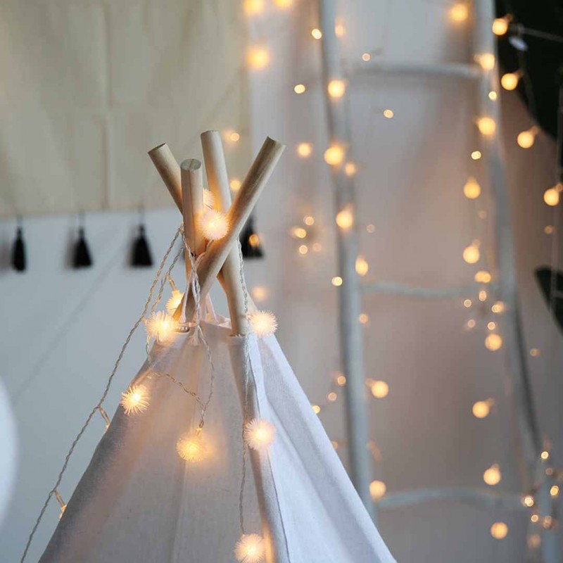 LED Bulbs Edelweiss Fluffy Snow Decorative Light