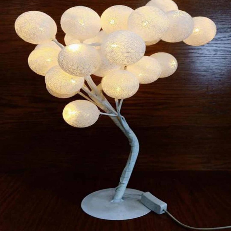 White Cotton Ball Tree