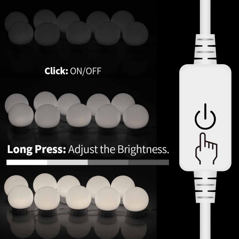 Professional Makeup Vanity Mirror LED Lights Bulbs