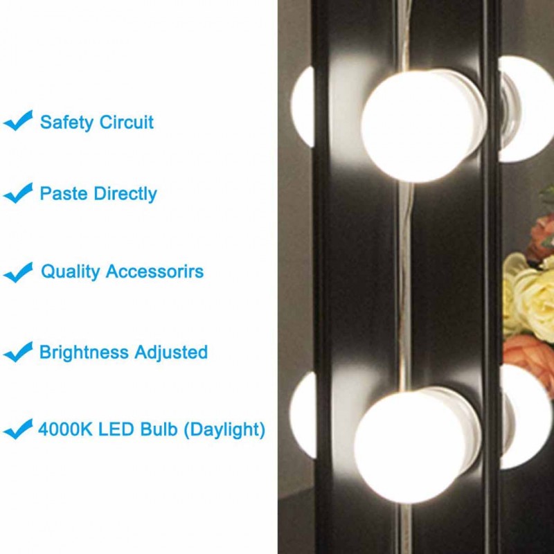 Professional Makeup Vanity Mirror LED Lights Bulbs