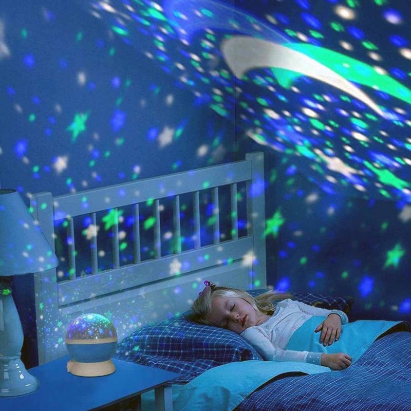 Romantic Rotating Sky Cover Projector