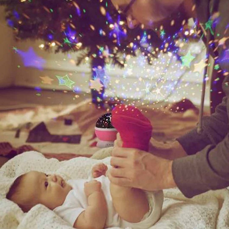 Romantic Rotating Sky Cover Projector