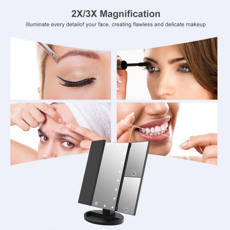 LED Illuminated Makeup