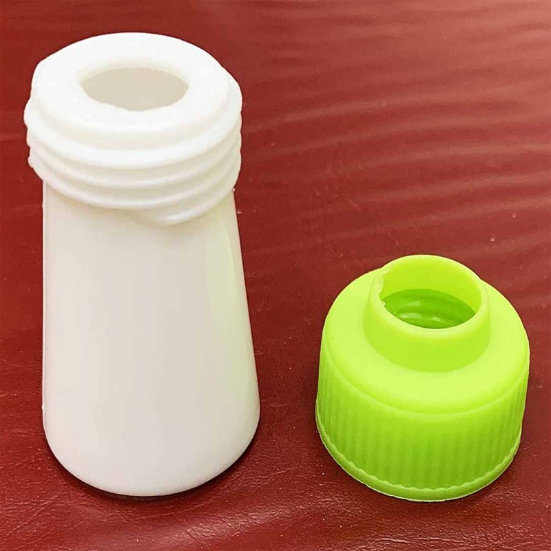 Reusable Piping Bag with 7 Stainless Steel Nozzles Piping Bag Set for Cake Decorating