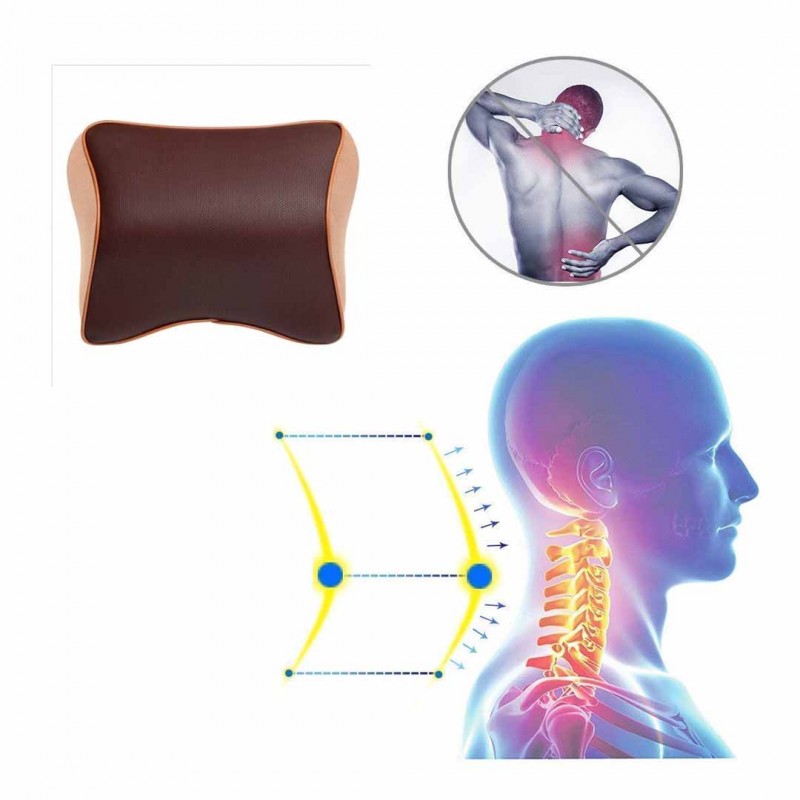 Neck Support Pillow Brown