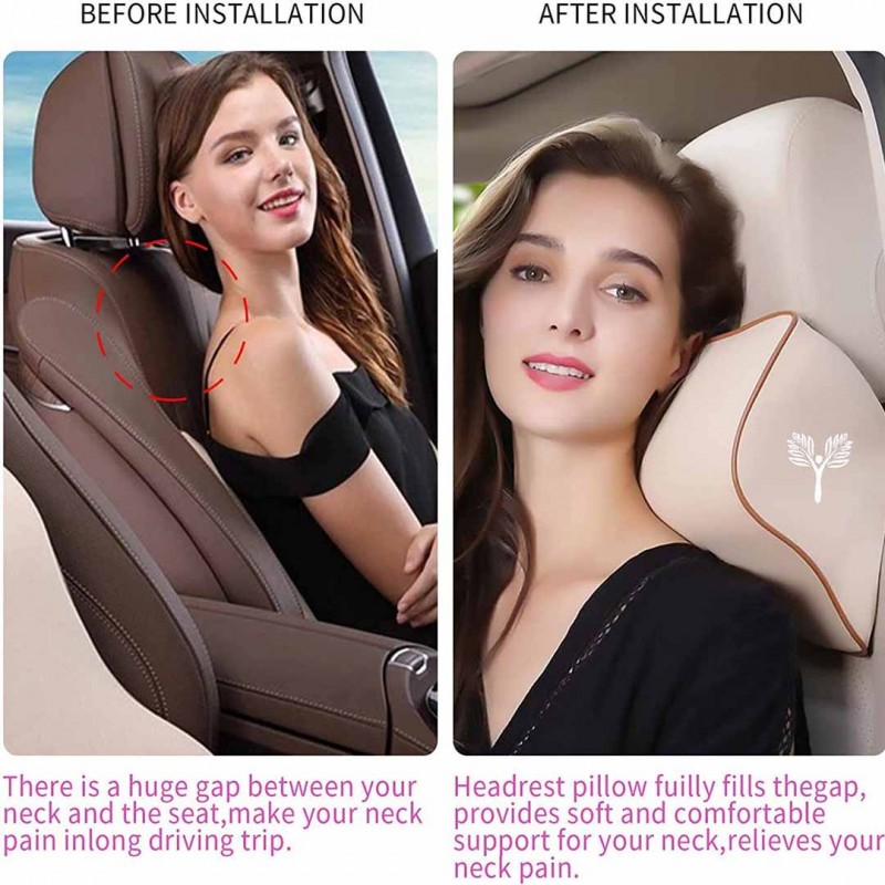 Neck Support Pillow Brown