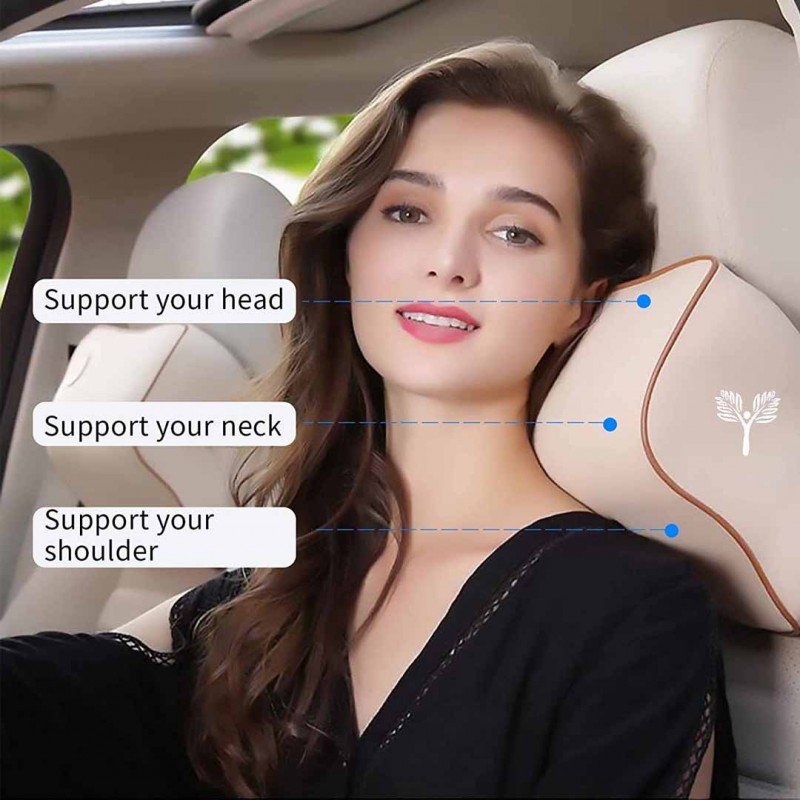 Neck Support Pillow Brown