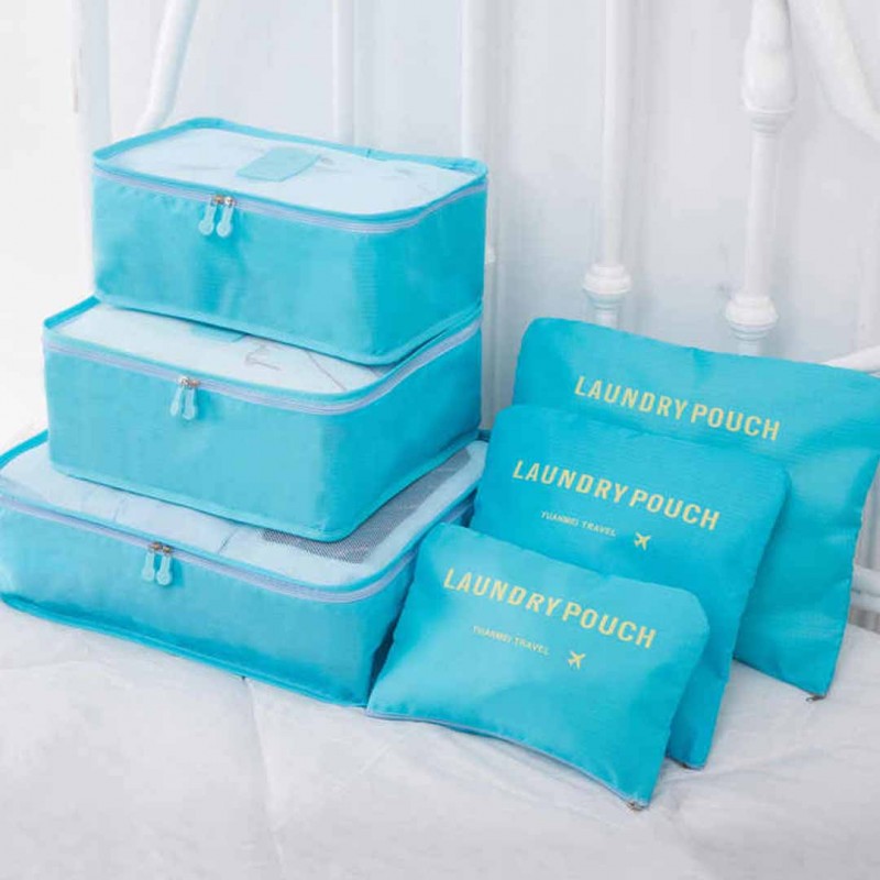 Travel Storage Bags Organizer Set of 6 Pcs Travel Accessories