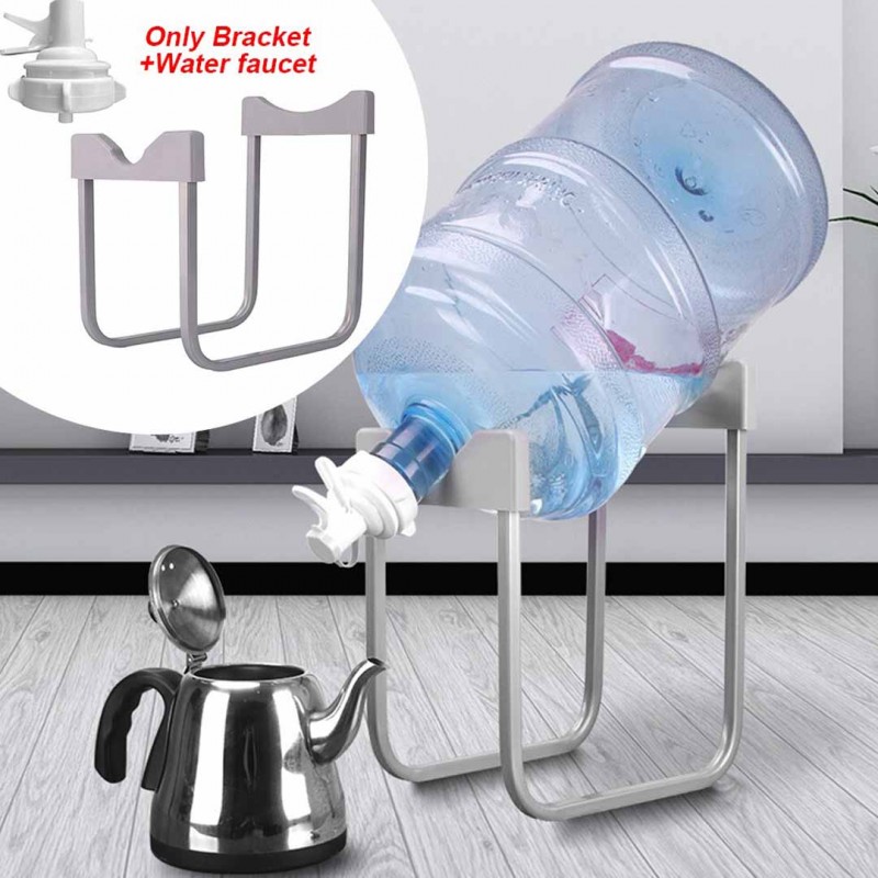 Water Jar Dispenser Metal Stand with Faucet Tap