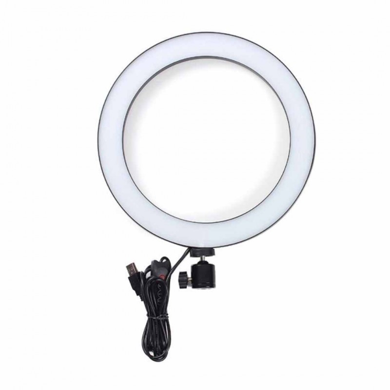 20cm Led Studio Camera Ring Light Photography (With Holder)
