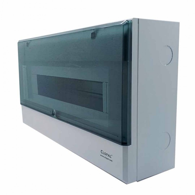 Electrical Distribution Box Home Lighting Box 22-24 Ways Surface Mounted Circuit Breaker