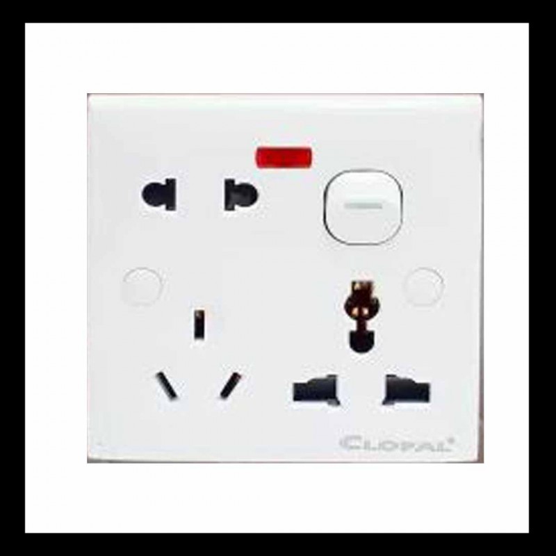 Clopal Multi Light Plug with Switch