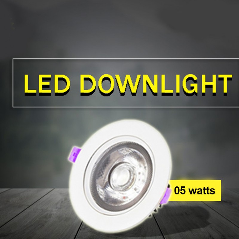 Clopal COB 5W LED Smd Round Spot Light 220v Natural/Warm