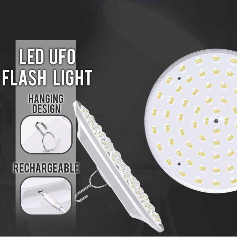 Clopal USB Charging Intelligence Emergency Led UFO Lamp With Power Bank 200W