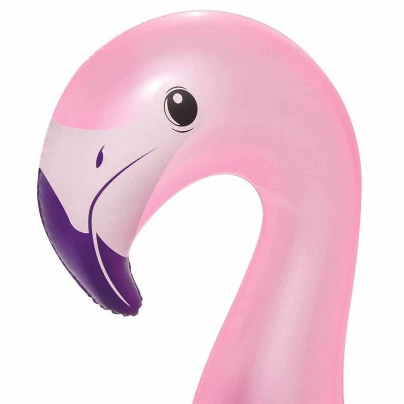 Inflatable Flamingo Pool Ride-On Toy