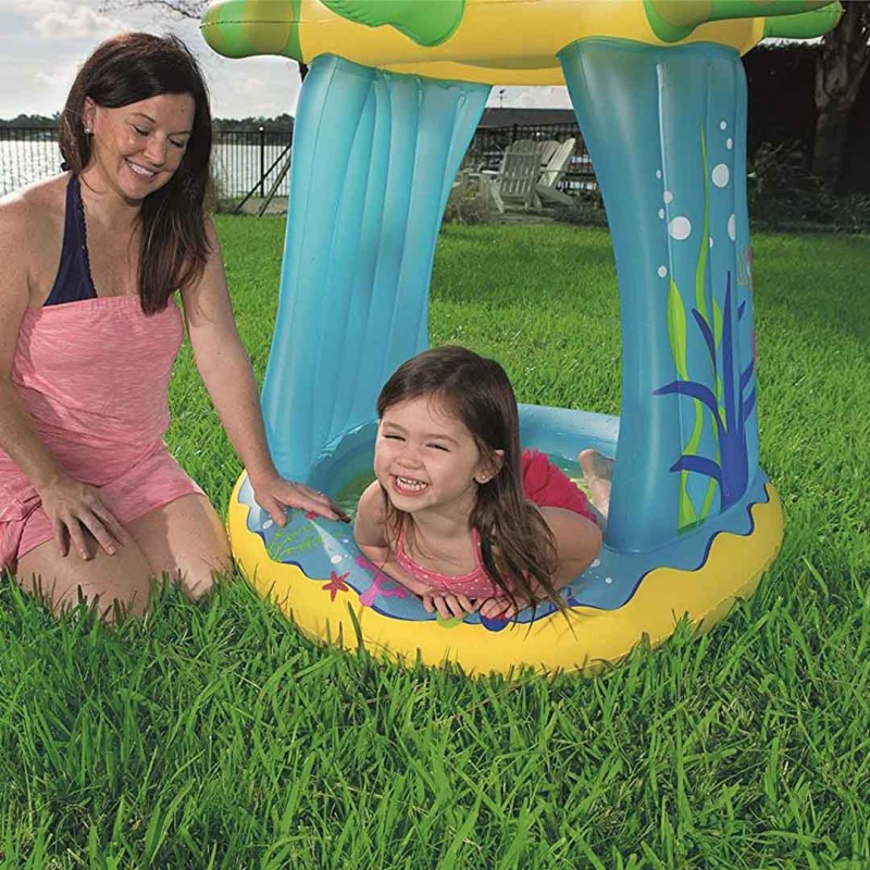 Bestway Children's Turtle Totz Play and Paddling Pool