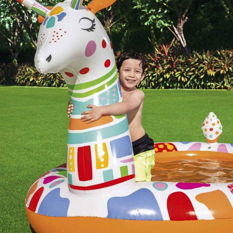 Groovy Giraffe Sprayer Kids Pool