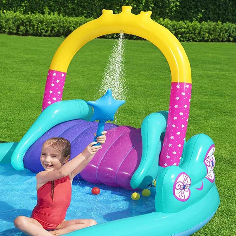 Bestway Magical Unicorn Carriage Play Center