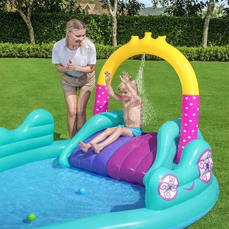 Bestway Magical Unicorn Carriage Play Center