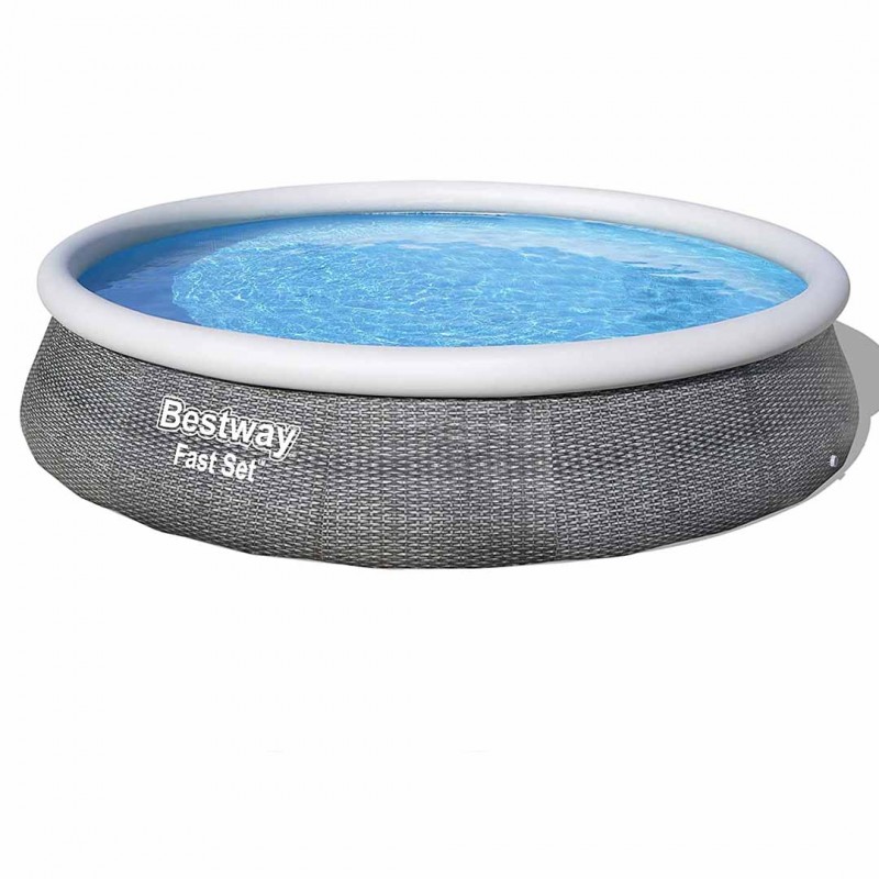 Bestway 13 ft x 33 Inch/ 3.96 m x 84 cm Pool Set Fast, Coloured