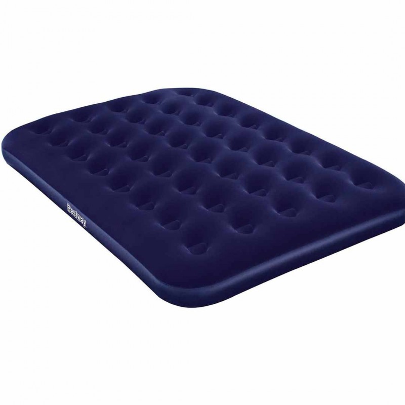 75 x 54 x 11/1.91m x 1.37m x 28cm Airbed Full Built-In Foot Pump