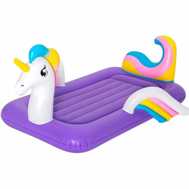 Kids Inflatable Bed With Unicorn Dreamchaser Design