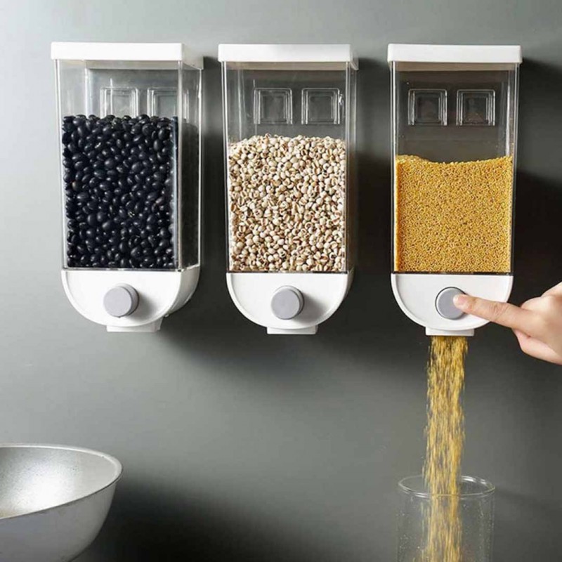 Storage Wall Mounted Cereal Dispenser (01 Piece)