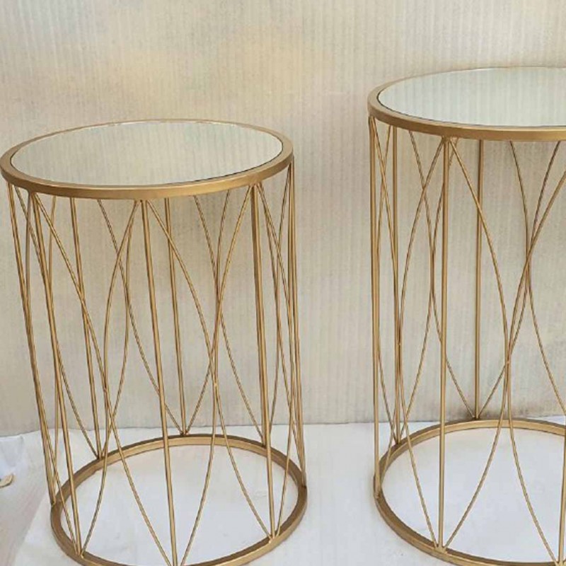 Round Side Plant Stand For Bedroom