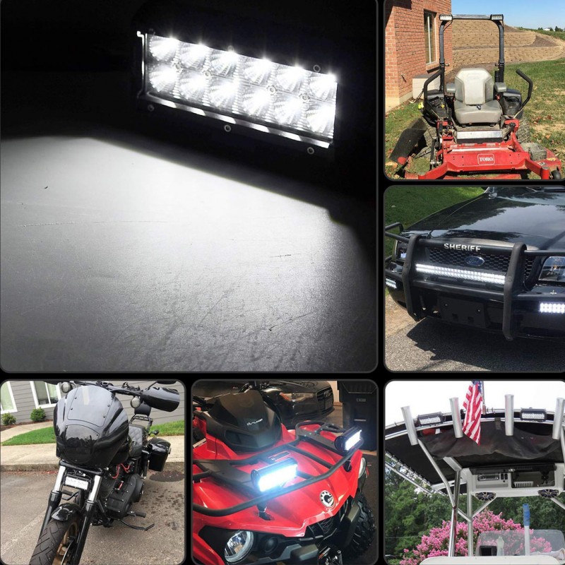 Car DRL 12 LED Light Bottom bracket -36W-12V