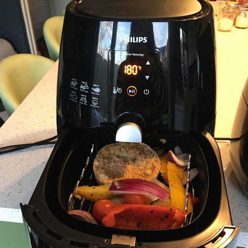 Silvercrest 2400W Extra Large Capacity Air Fryer: Cook Healthy Fry Without Oil