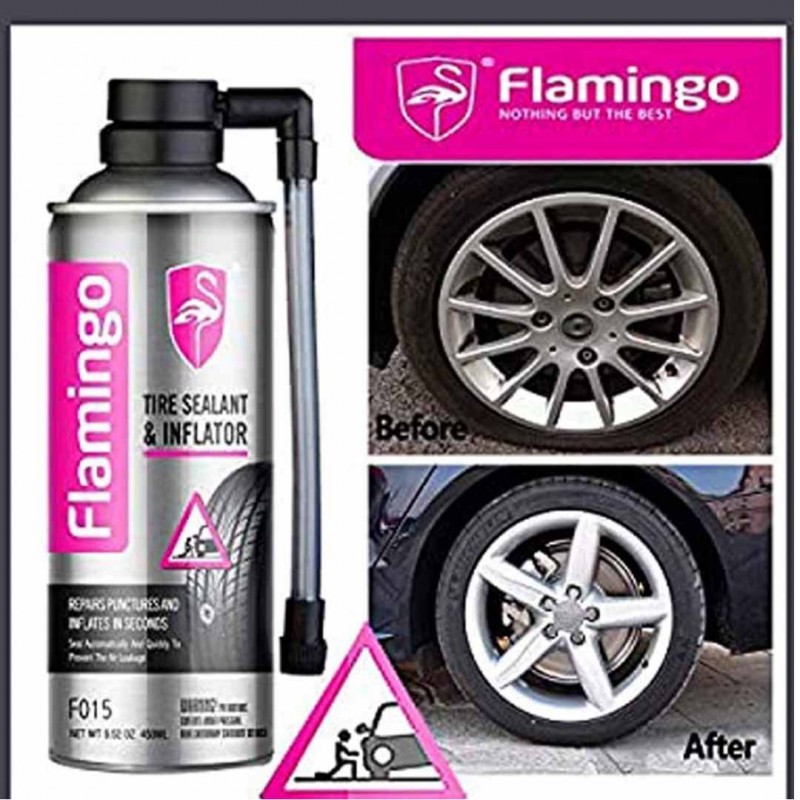 Flamingo Tyre Sealant & Inflator Pack of 02