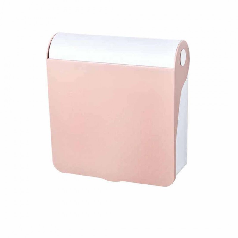 Wall Mounted Cosmetic Storage Box With Mirror