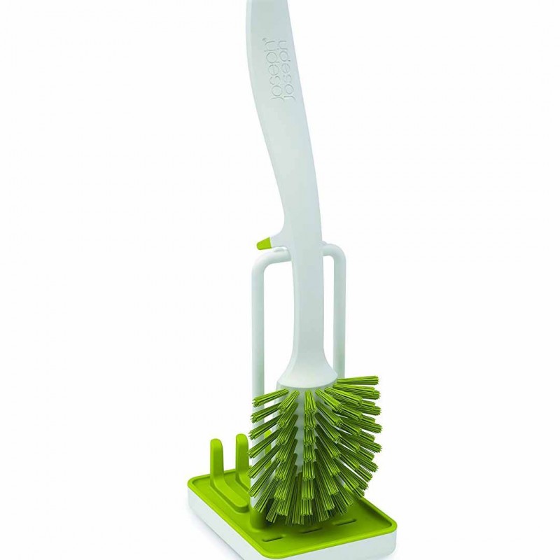 Sink Tidy with Integrated Dish Brush Joseph Joseph Edge Store Set