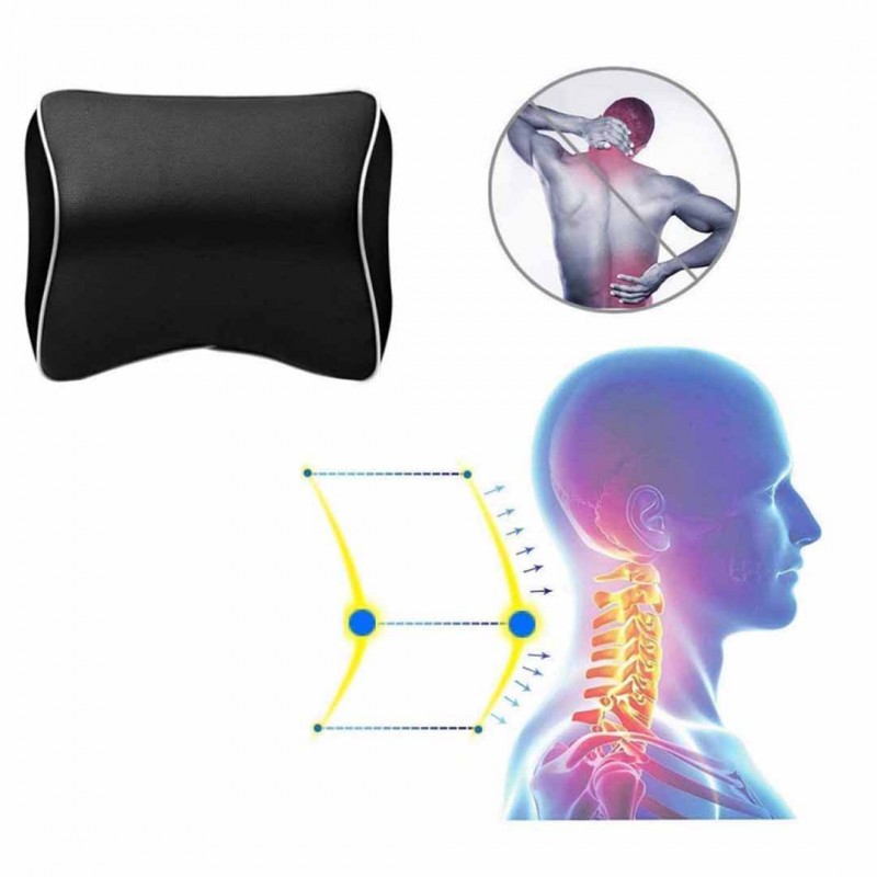 Neck Support Pillow Black