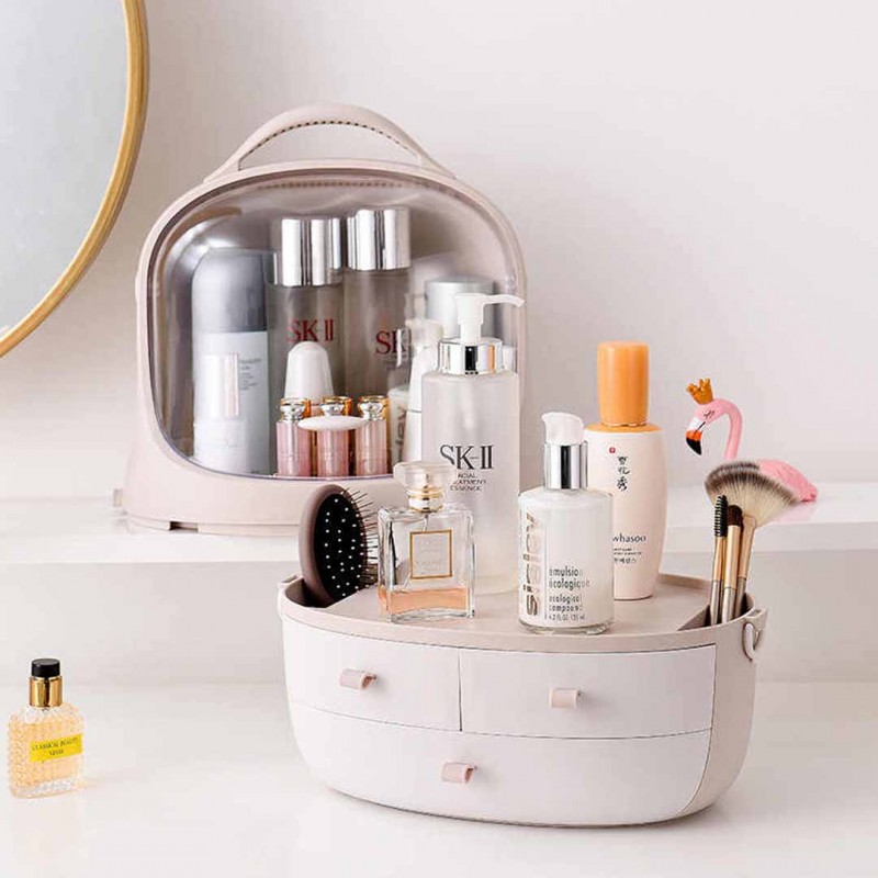 Makeup Organizer Portable Drawers Cosmetic Organizer