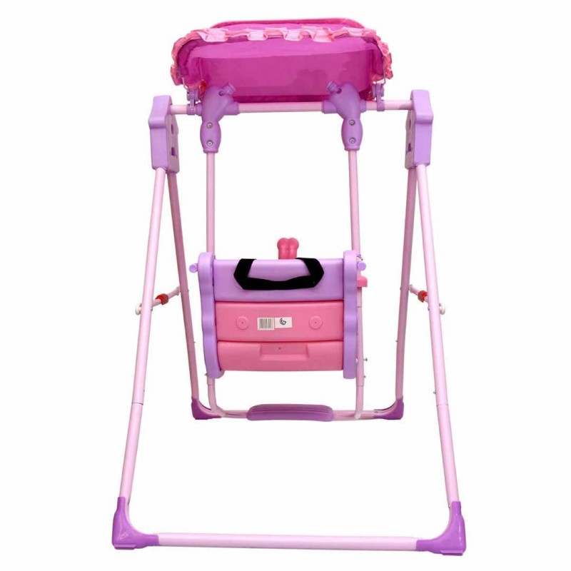 Garden and Outdoor Kids Sturdy Swing With Music Seat and Back Side