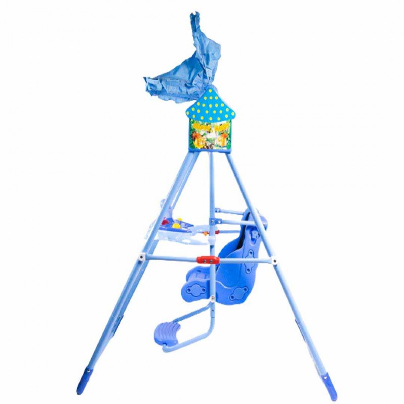 Garden and Outdoor Kids Sturdy Swing With Music Seat and Back Side