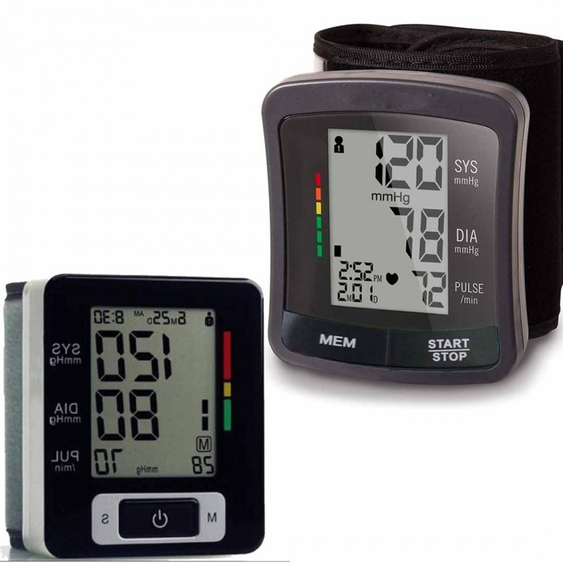 Wrist Type Fully Automatic BP Monitor