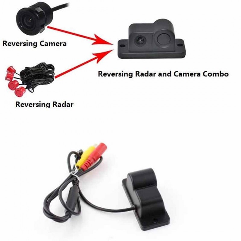Parking Assistant Camera With Sensor 2 In 1