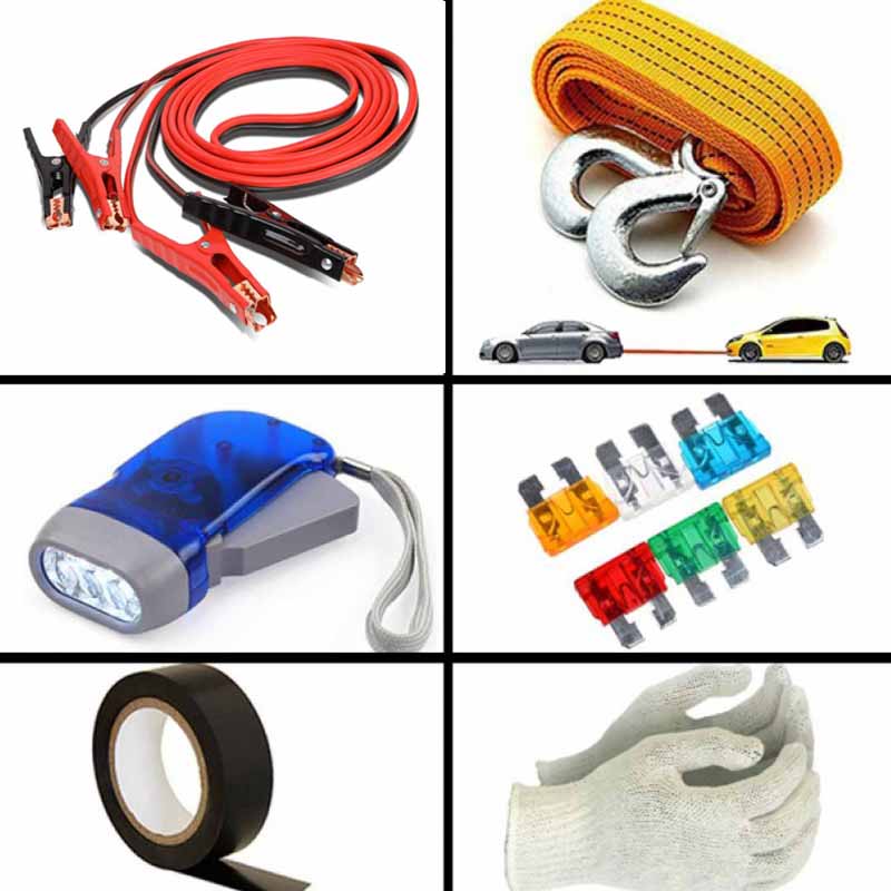 6 In 1 Car Emergency Kit Pack