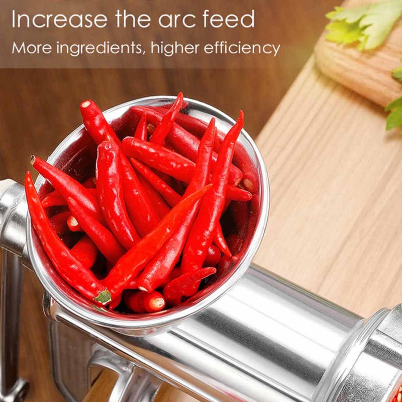 Manual Meat Grinder Hand Operated Meat Mincer for Fresh Ground Meat