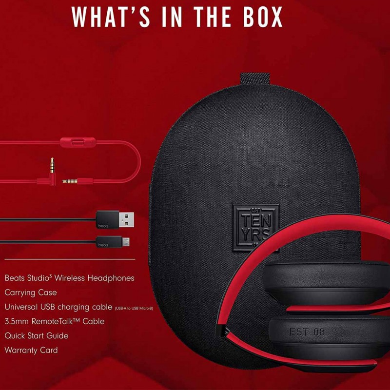 Beats Bluetooth Wireless Studio 3 Headphone With Pop Up Window