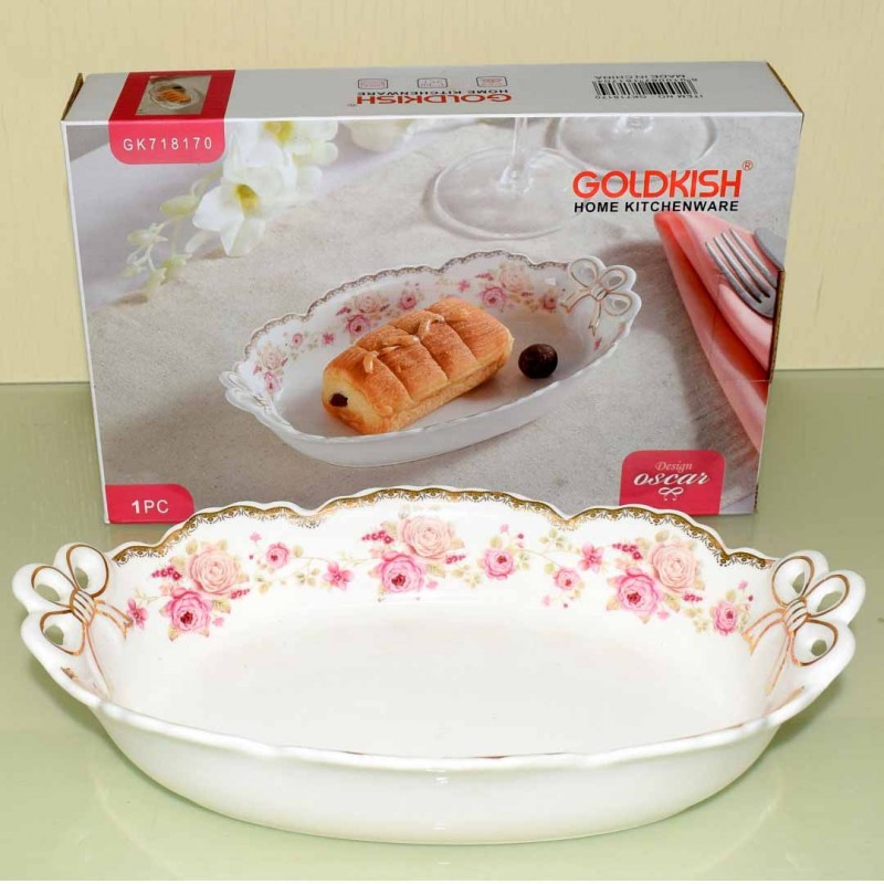 Deep Oval Serving Dish Elegance for Your Dining Table