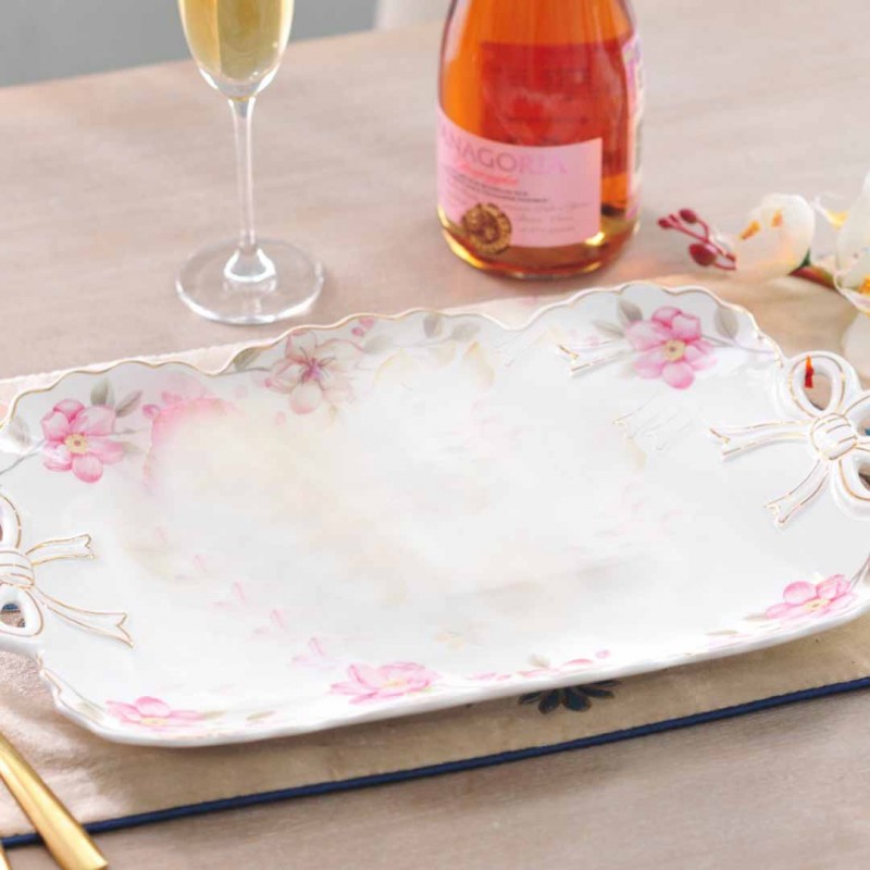 Serving Dish Elegant Platter for Appetizers Main Courses and Desserts