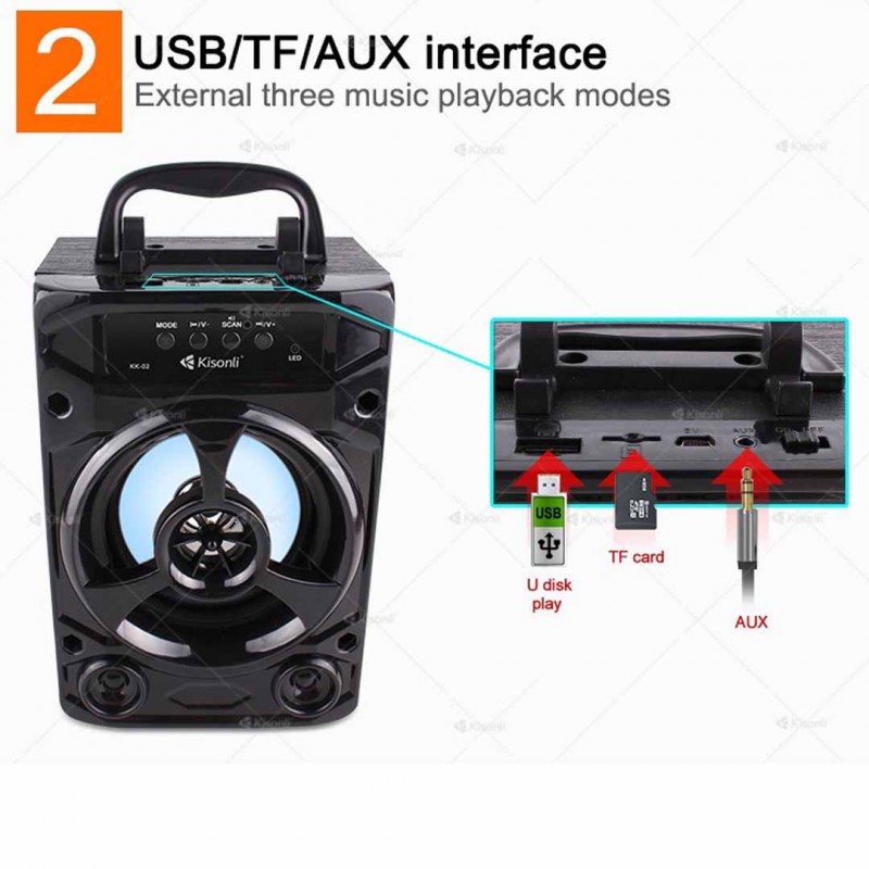 Kisonli Kk-02 Wireless Bluetooth Speaker Phone Holder