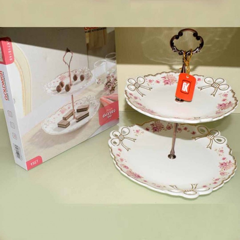 2 Tier Cake Cupcake Stand Display Your Desserts in Style