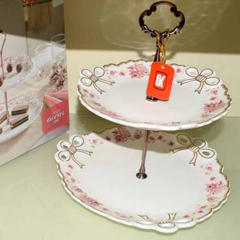 2 Tier Cake Cupcake Stand Display Your Desserts in Style