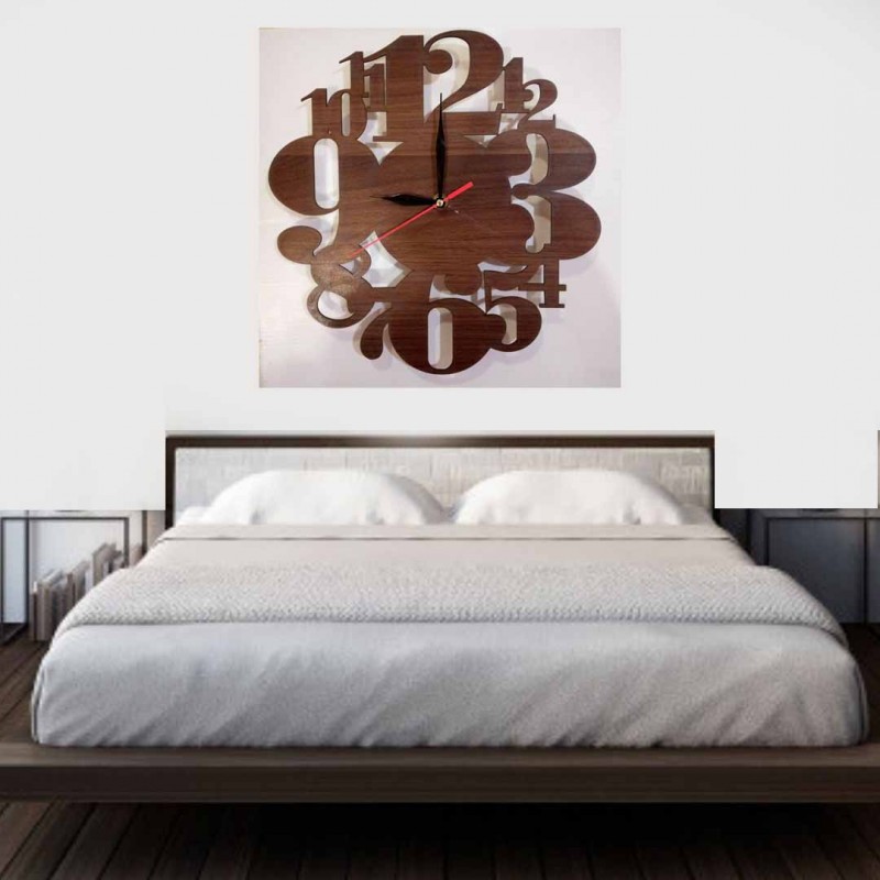 Wooden Wall Clock