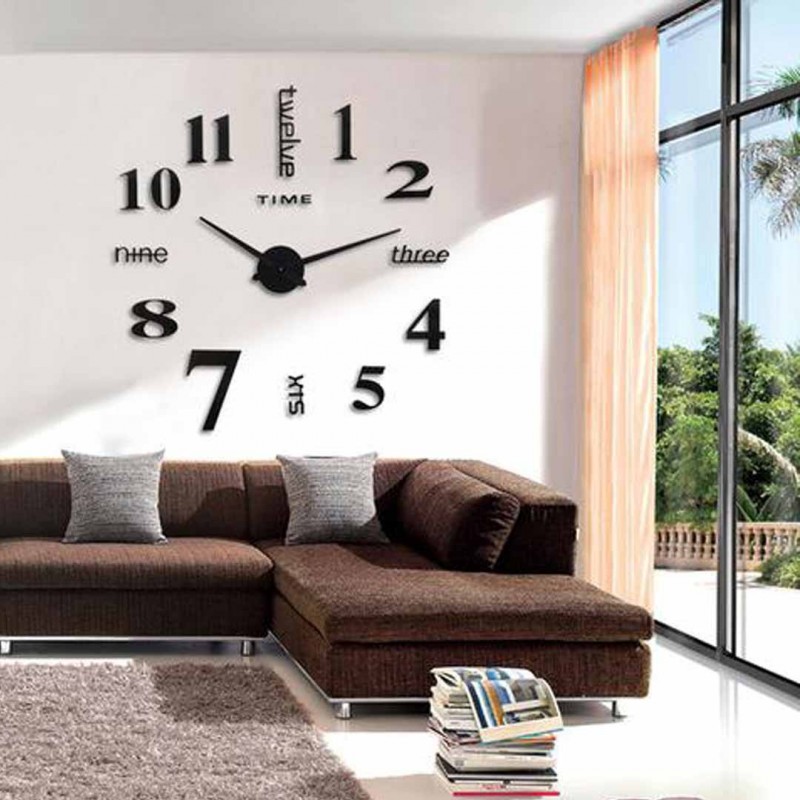 Stickers Wall Clock