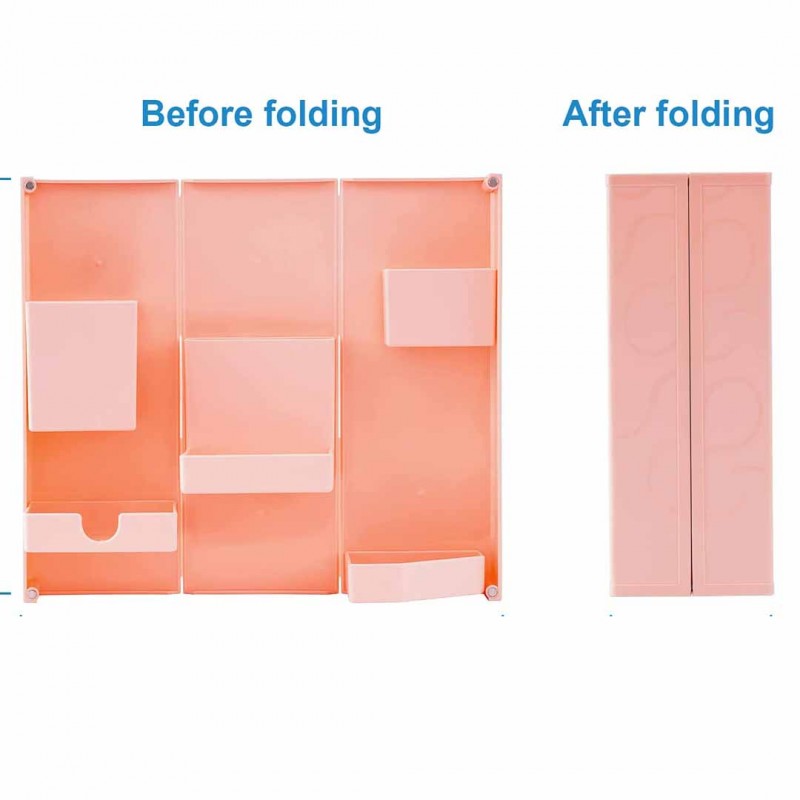 Foldable Pencil Case Magnetic Stationery Box